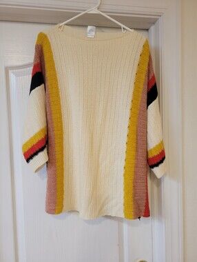 Main Strip Sweater Womens M Used